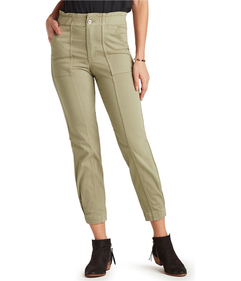 Sam Edelman Womens The Commander Tapered Cropped Capri Casual Pants