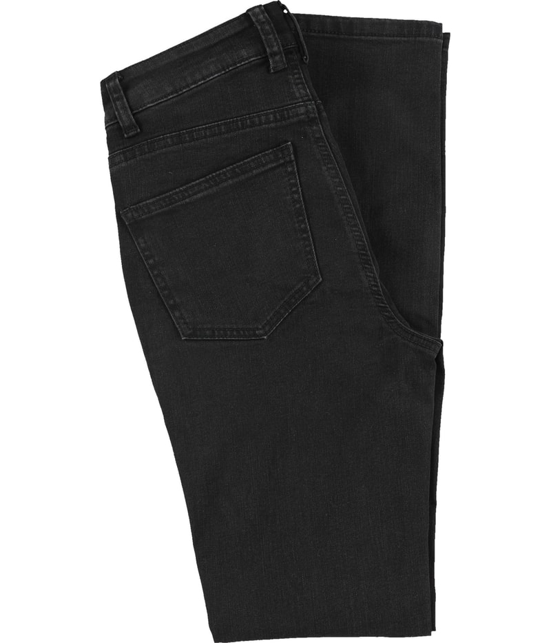 Indigo Rein Womens Slit Hem Regular Straight Leg Jeans