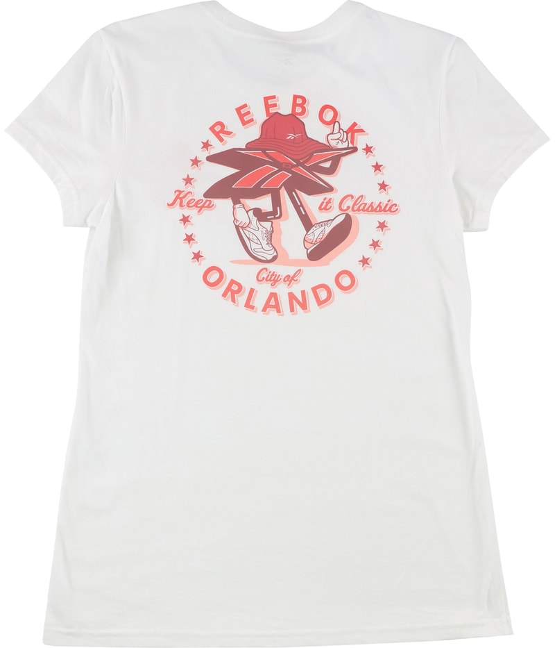 Reebok Womens Keep It Classic Orlando Graphic T-Shirt