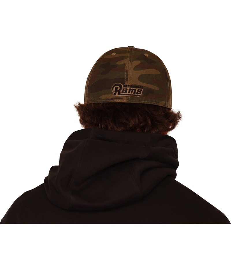 47 Brand Mens Rams Camo Baseball Cap