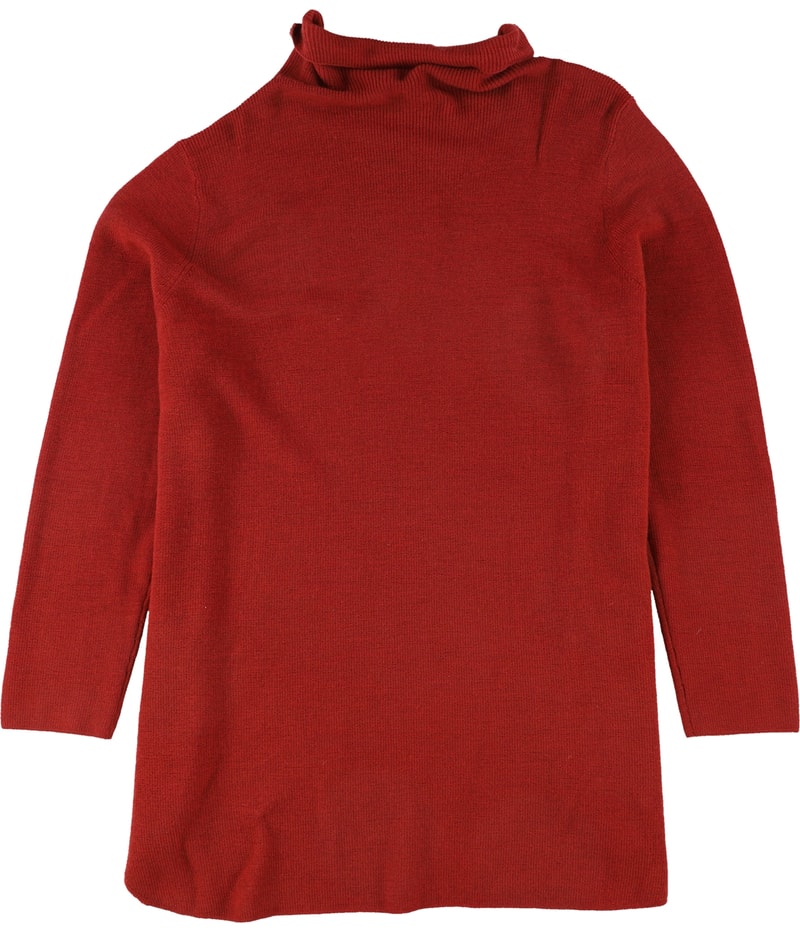 Eileen Fisher Womens Solid Tunic Sweater