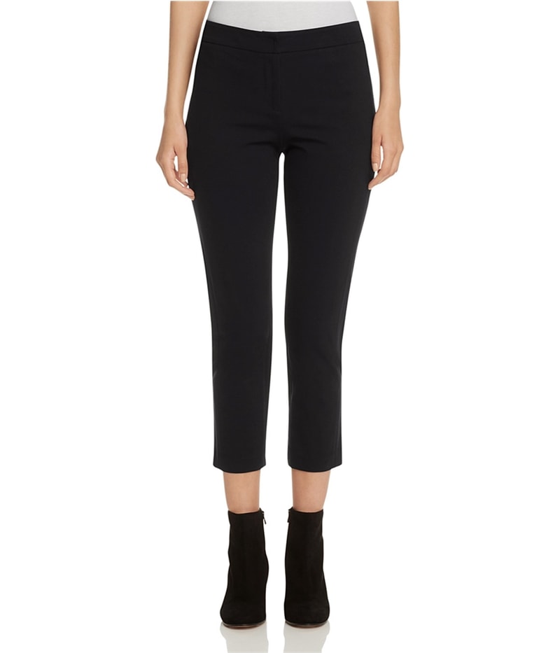 Finity Womens Standard Straight Leg Cropped Casual Pants