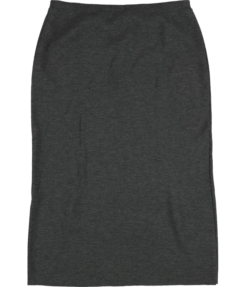 Eileen Fisher Womens Wool Midi Skirt