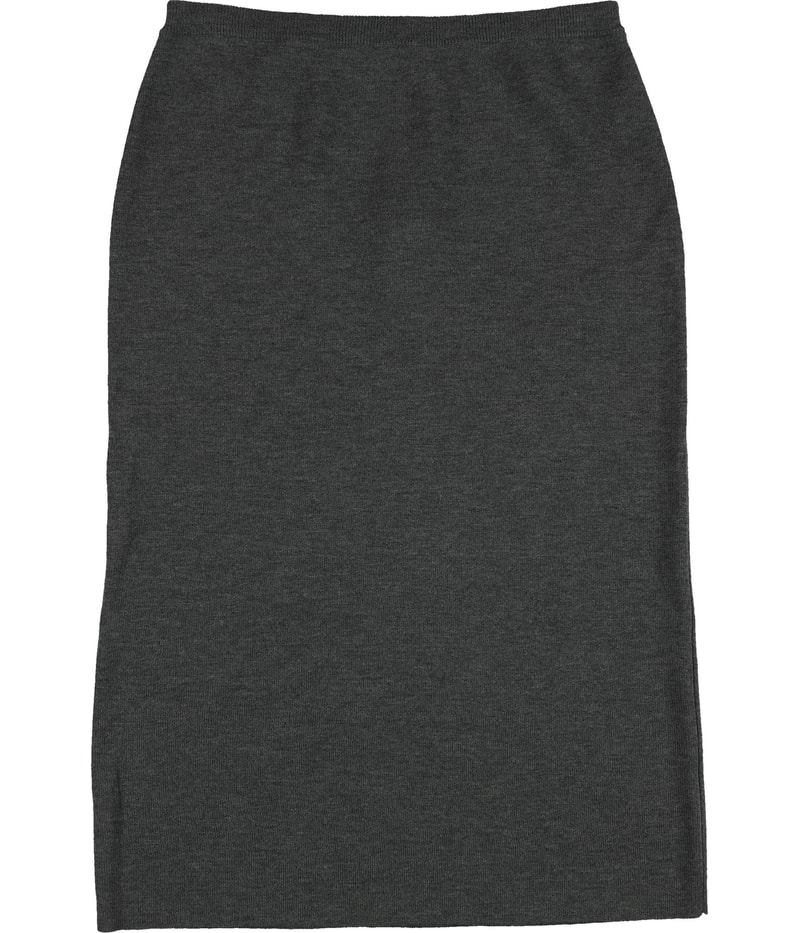 Eileen Fisher Womens Wool Midi Skirt