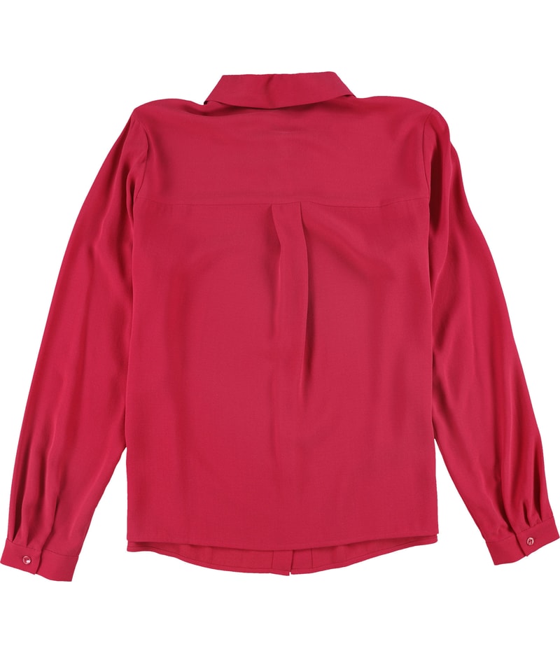 Eileen Fisher Womens Silk Button Up Shirt, view 2