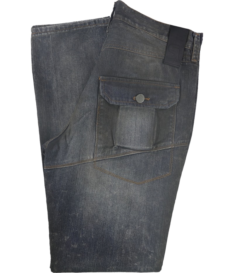 Rogue State Mens Vintage Regular Straight Leg Jeans, view 2