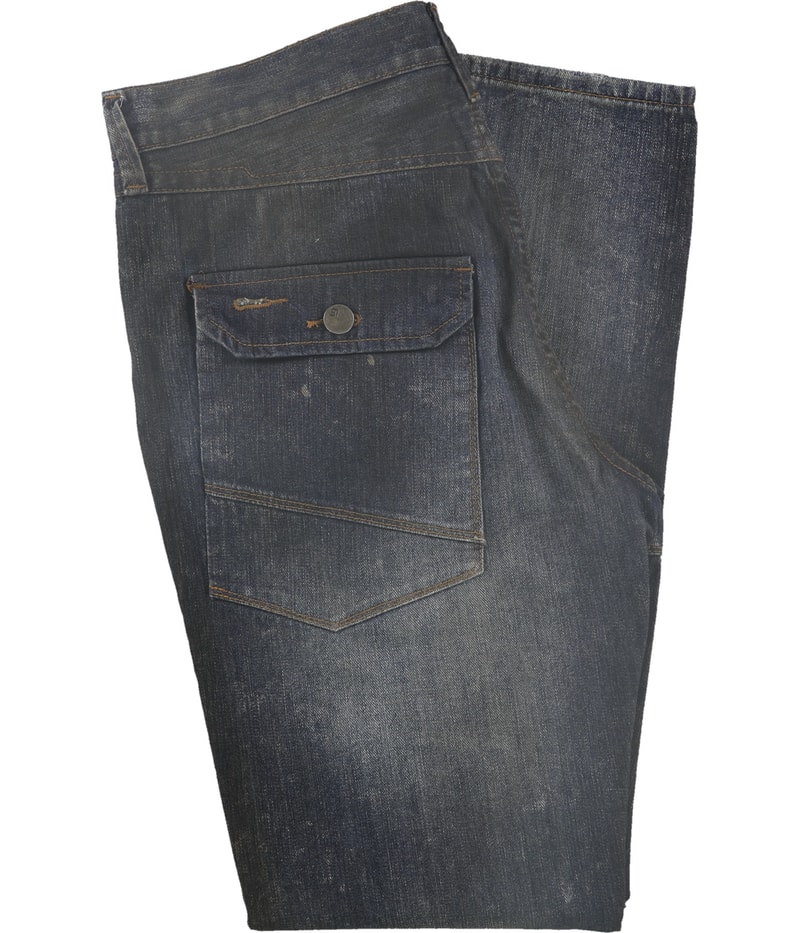 Rogue State Mens Vintage Regular Straight Leg Jeans, view 3