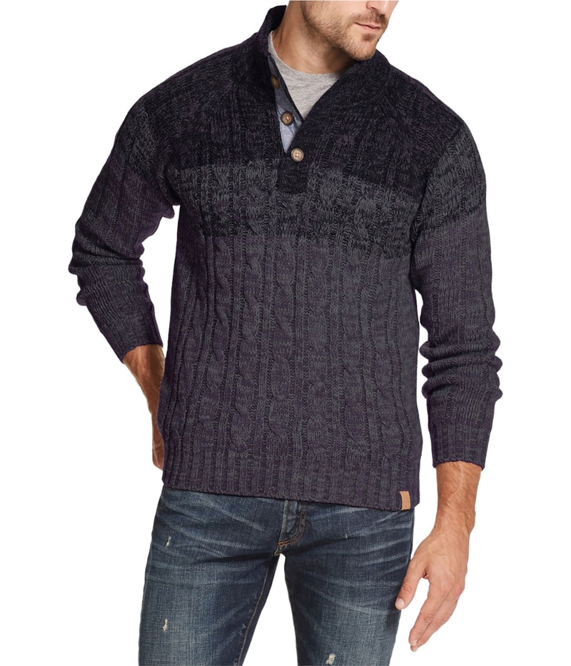 Weatherproof Mens Ombre Pullover Sweater