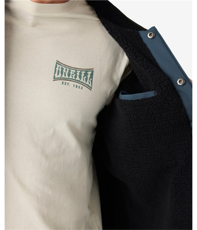 O’Neill Mens Bronsen High Pile Fleece Jacket