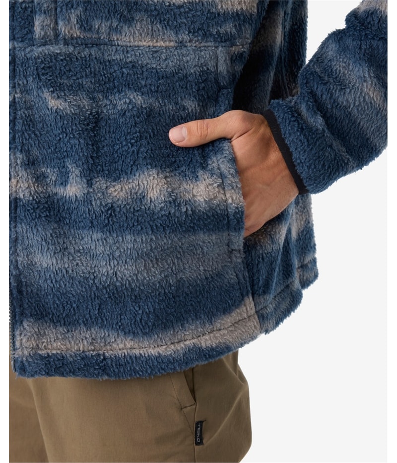 O’Neill Mens Commander High Pile Superfleece Fleece Jacket