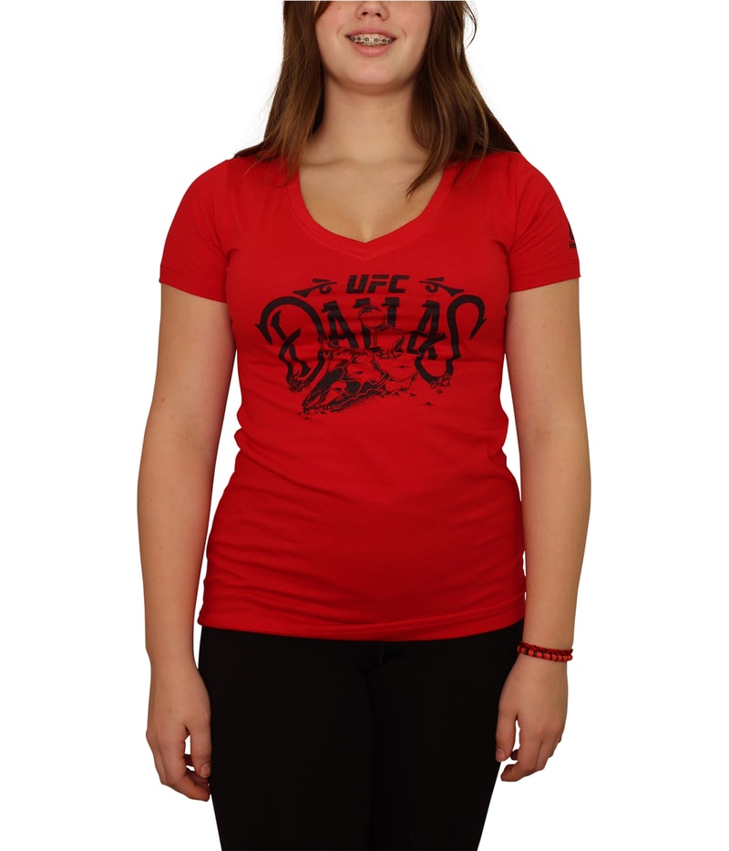 Reebok Womens UFC Dallas Graphic T-Shirt