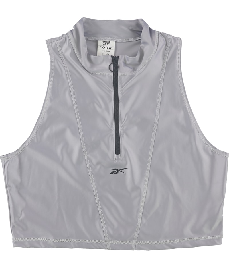 Reebok Womens Zip Tank Top