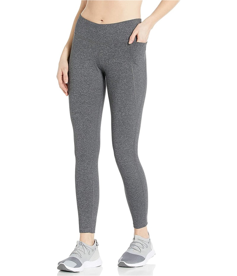 Reebok Womens TS Lux Tight Tapered Compression Leggings Athletic Pants