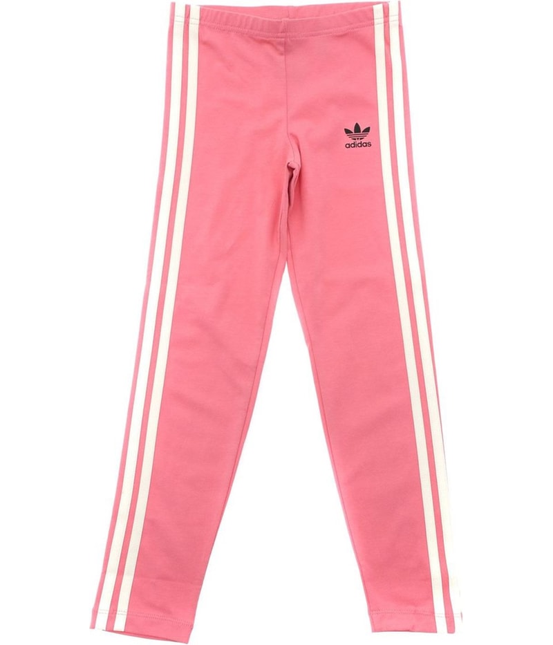 Adidas Girls Floral Tapered Leggings Athletic Pants