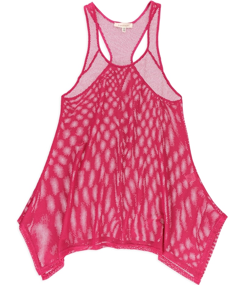 Francesca’s Womens Mesh Racerback Cover Up Cover-Up