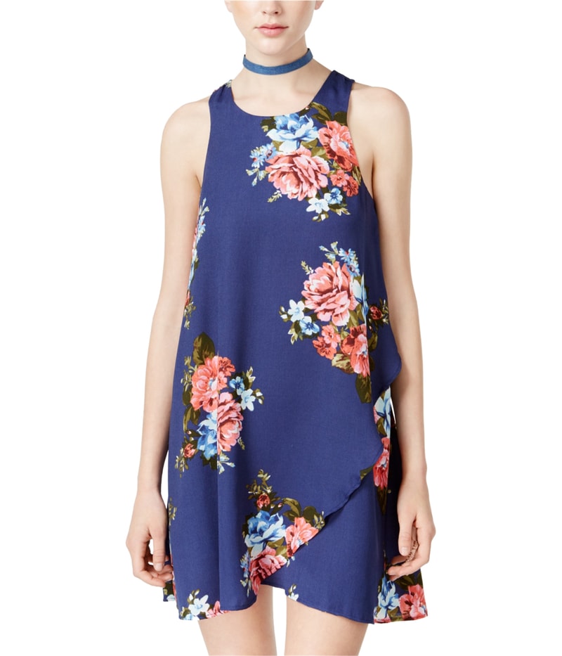 Teeze Me Womens Tulip Shift Dress