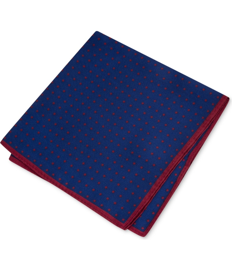 Club Room Mens Dot Pocket Square