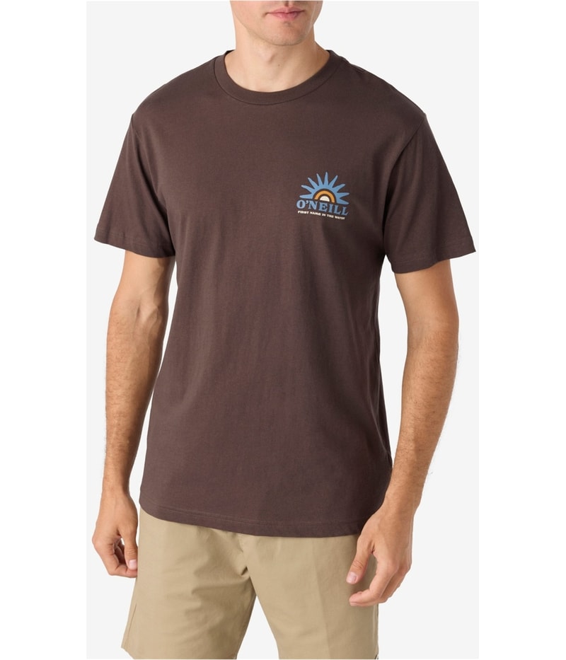 O’Neill Mens Sunrise Graphic T-Shirt, view 2