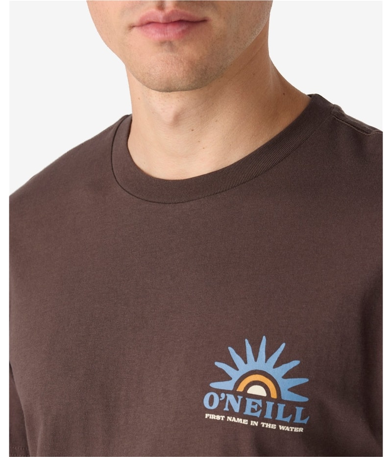 O’Neill Mens Sunrise Graphic T-Shirt, view 3