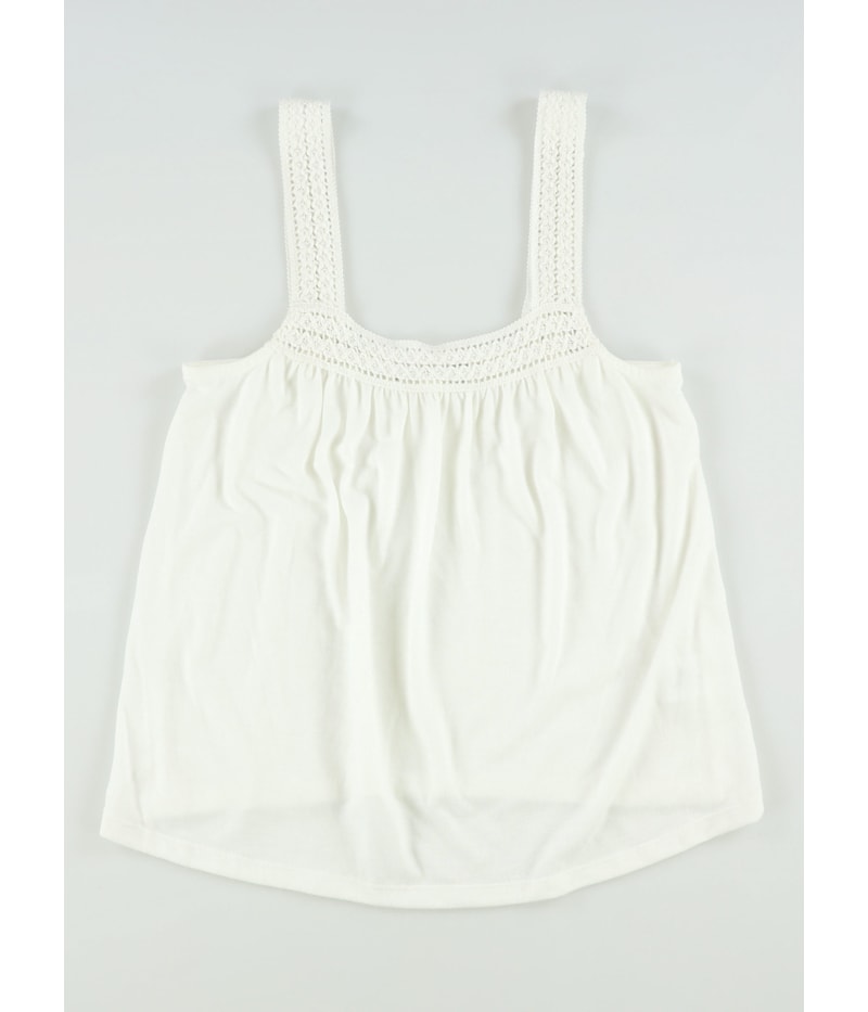 Hippie Rose Womens Knit Trim Tank Top