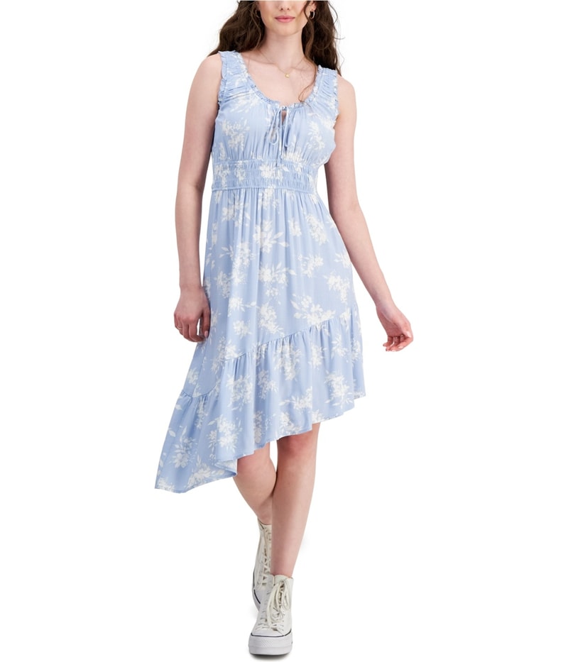 Hippie Rose Womens Trendy Midi Dress