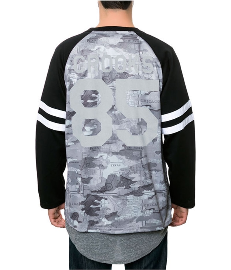 Crooks & Castles Mens The Prestige Hockey Jersey