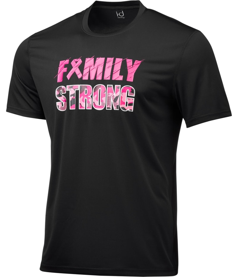 Ideology Mens Family Strong Graphic T-Shirt