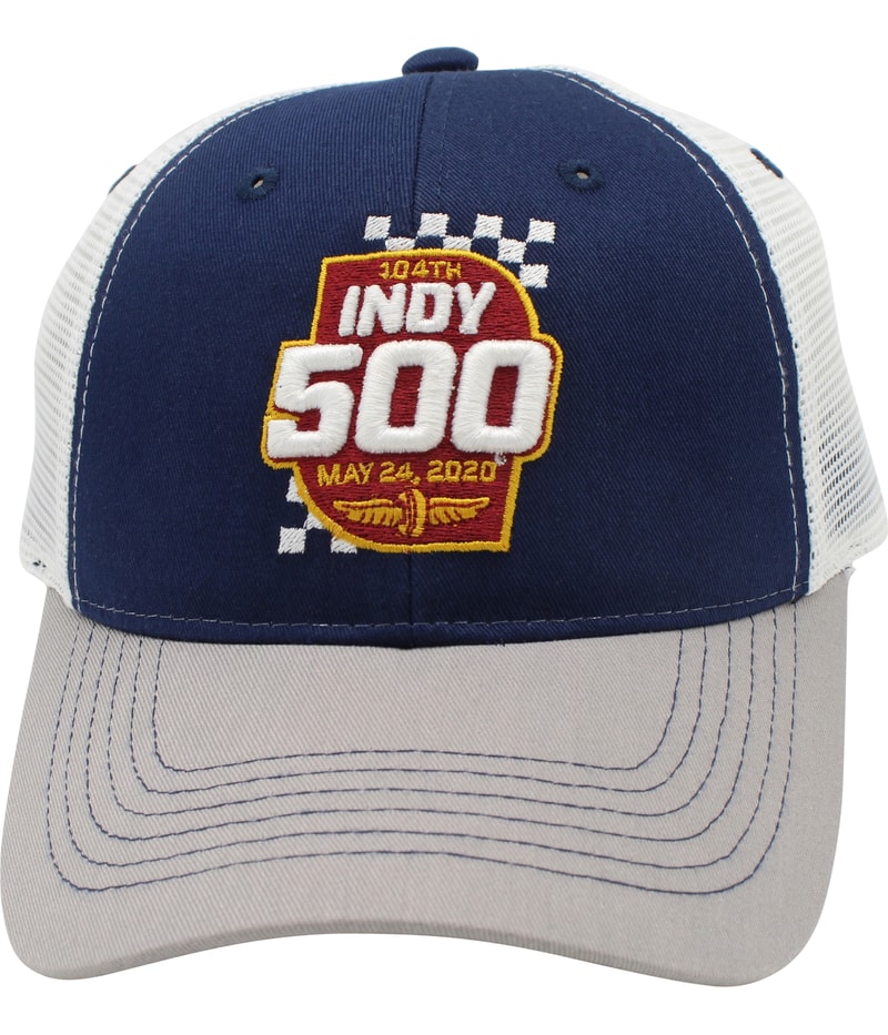 Indy 500 Mens Mesh Panels Baseball Cap