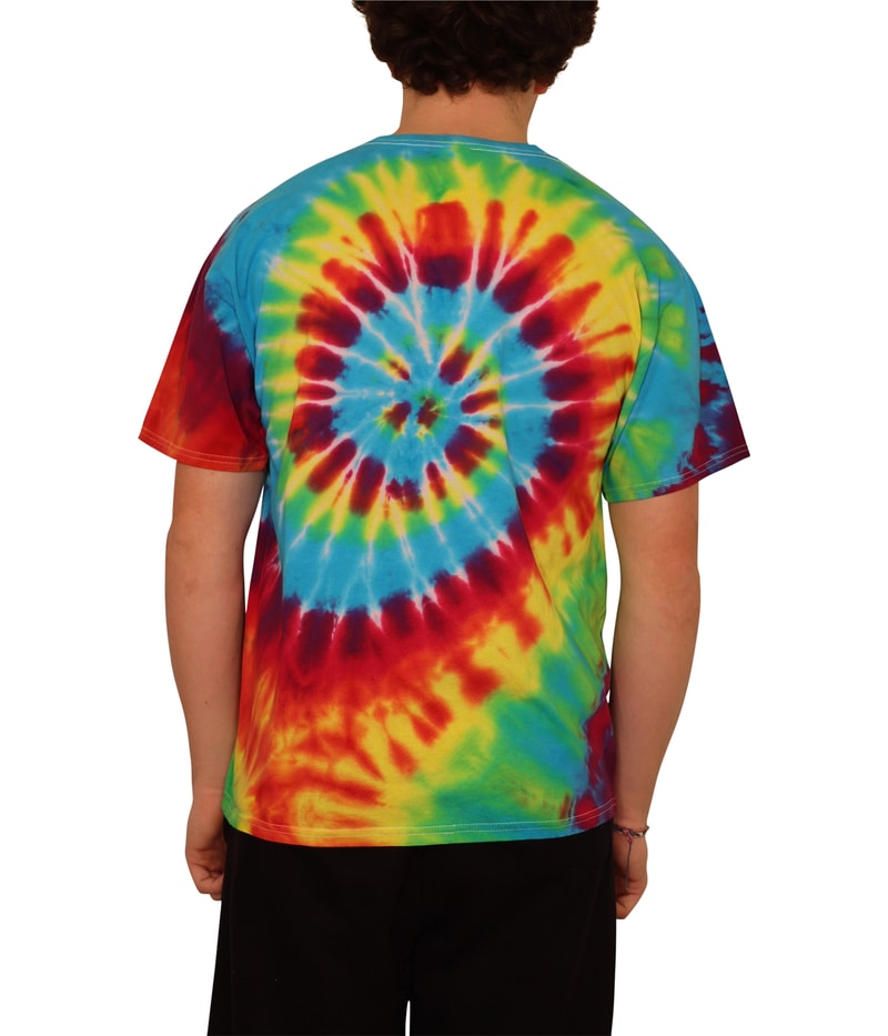 Indy 500 Mens Tie-Dye Graphic T-Shirt