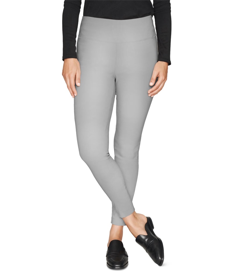 b New York Womens Zip Cuff Tapered Leggings Casual Pants