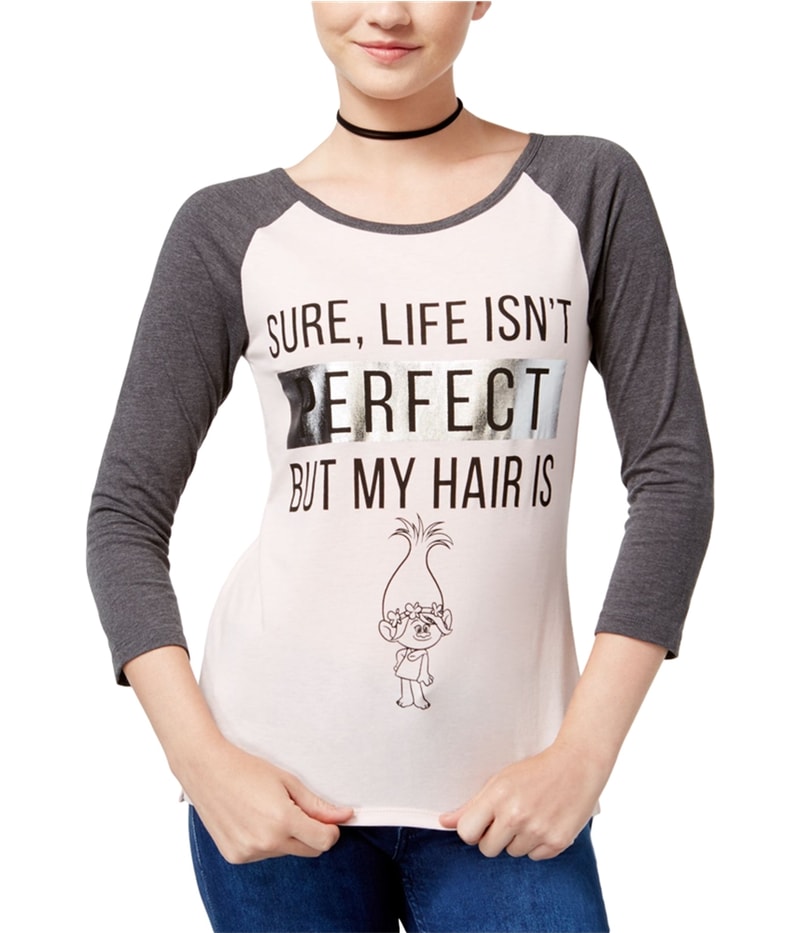 Dreamworks Womens Life Isn’t Perfect Graphic T-Shirt