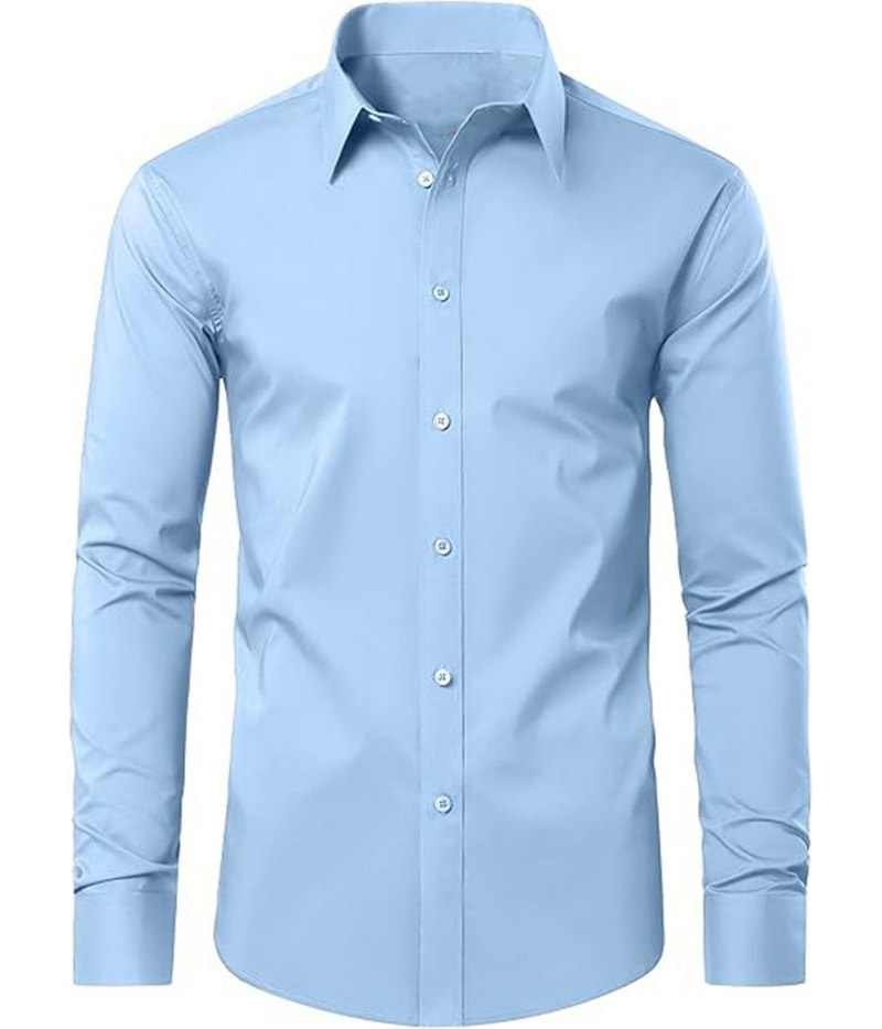 JAMES TAILOR Mens Classic Button Up Shirt