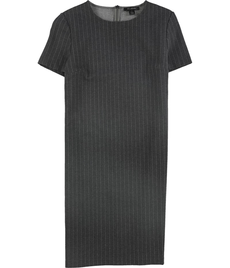 St. John Womens Double-Face Sheath Dress