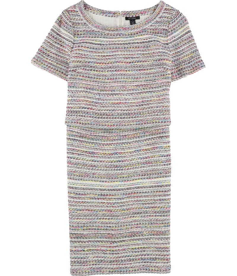 St. John Womens Flag Sheath Dress