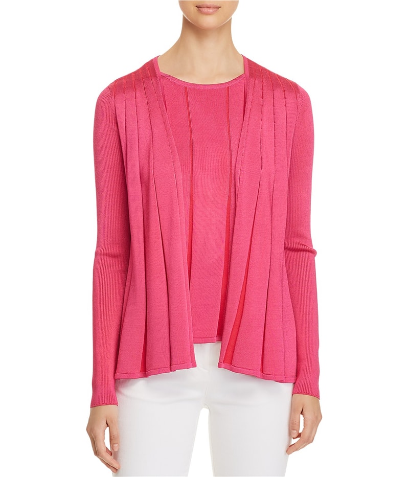 St. John Womens Knit Cardigan Sweater