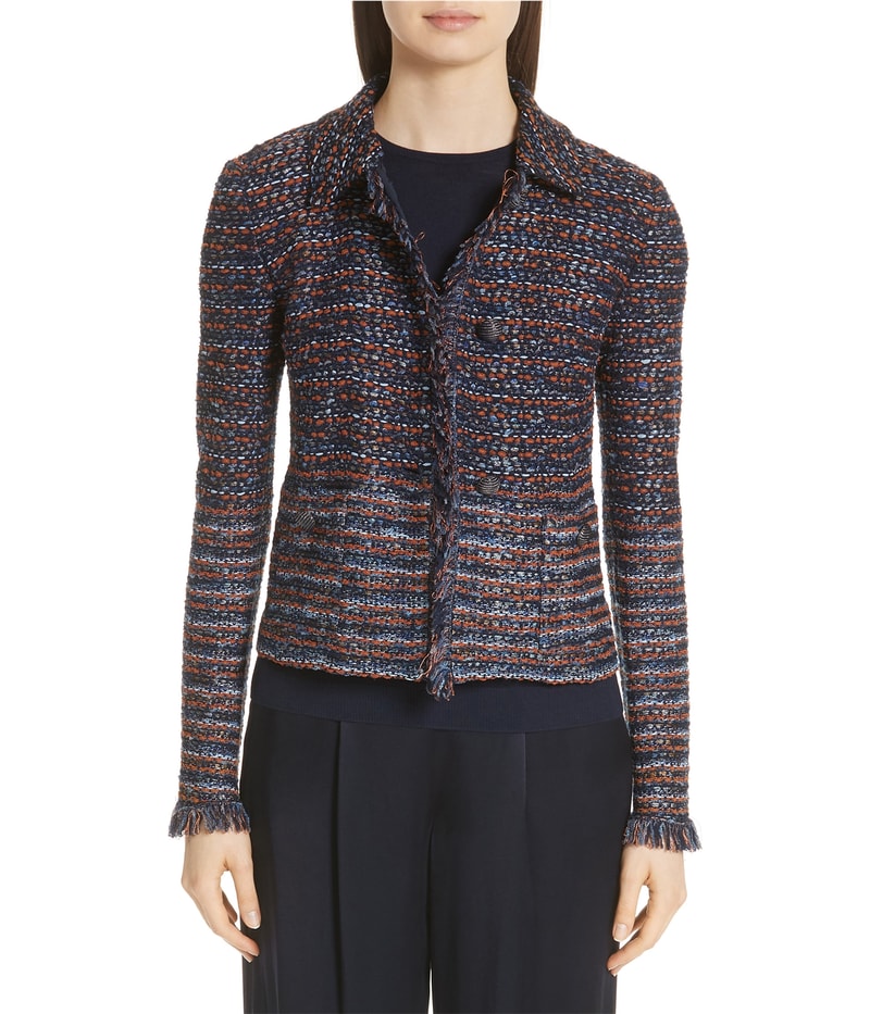 St. John Womens Ribbon Jacket