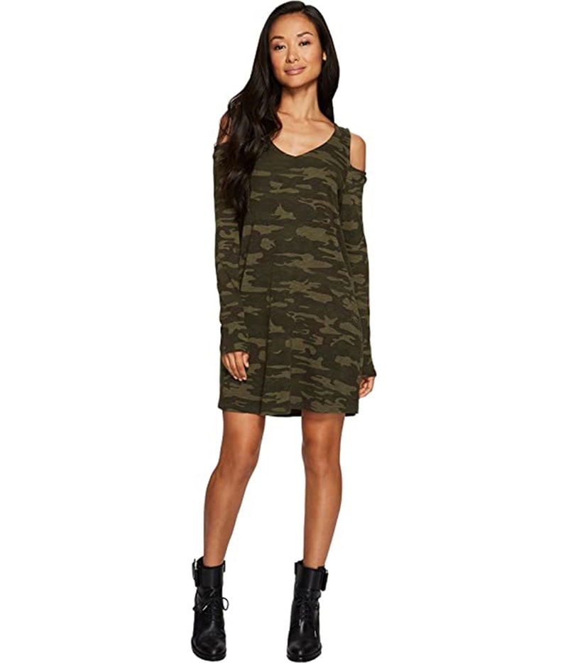 Sanctuary Clothing Womens Cold-Shoulder Tank Dress