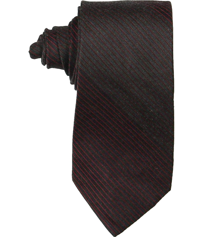 Calvin Klein Mens Macro Stripe Self-tied Necktie