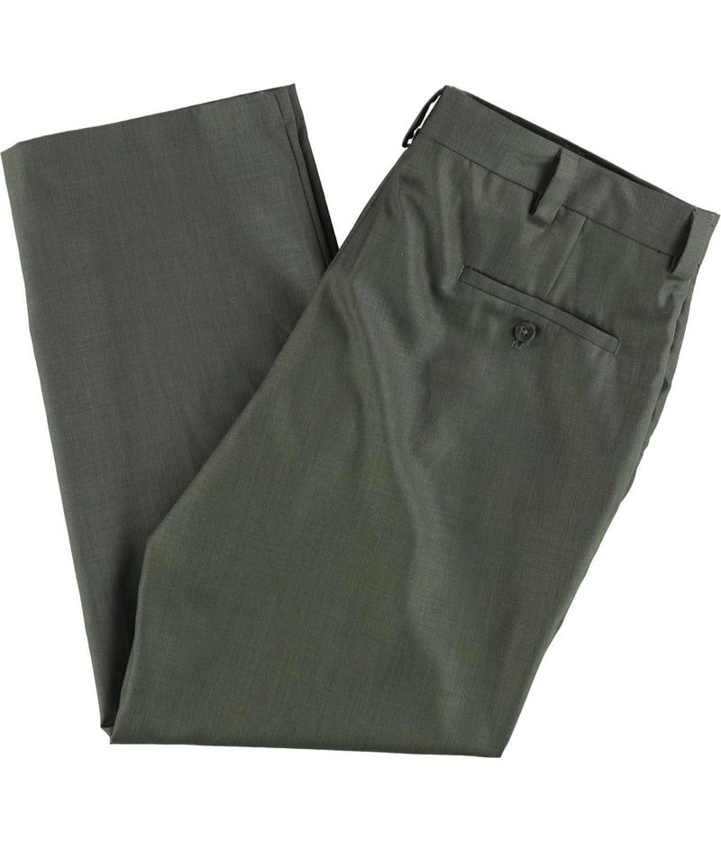 Kenneth Cole Mens Skarkskin Straight Leg Slacks Dress Pants