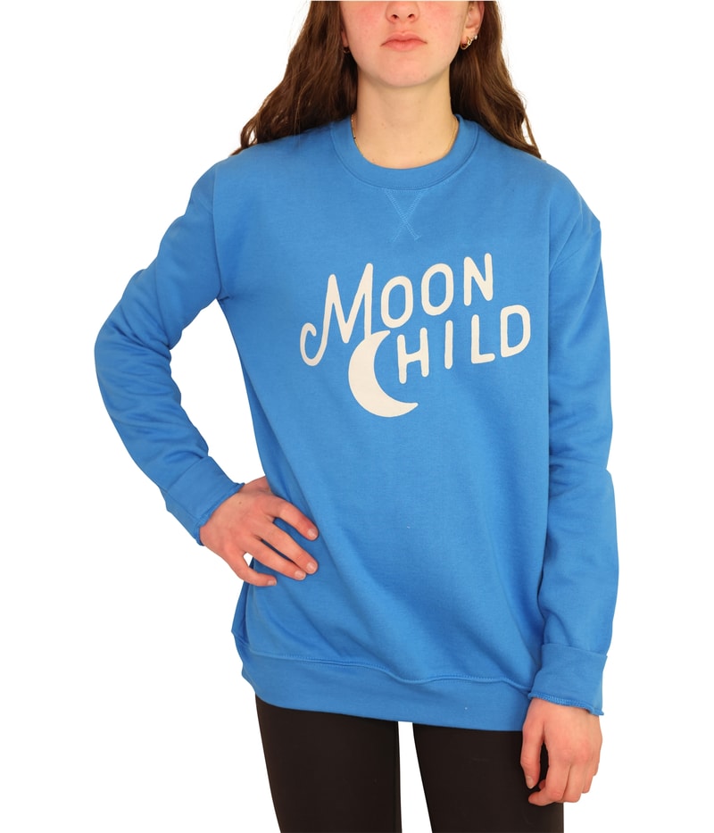 Kid Dangerous Womens Moon Child Sweatshirt
