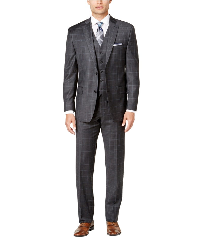 Michael Kors Mens Classic Fit Two Button Formal Suit
