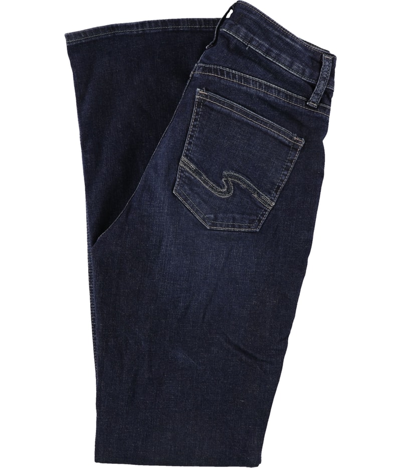 Silver Jeans Womens Avery Slim Bootcut Bootcut Slim Jeans, view 2