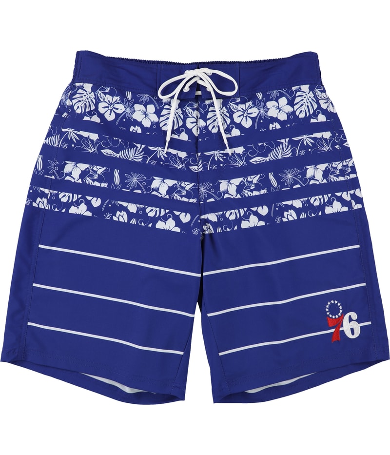 G-III Sports Mens Philadelphia 76ers Swim Bottom Trunks
