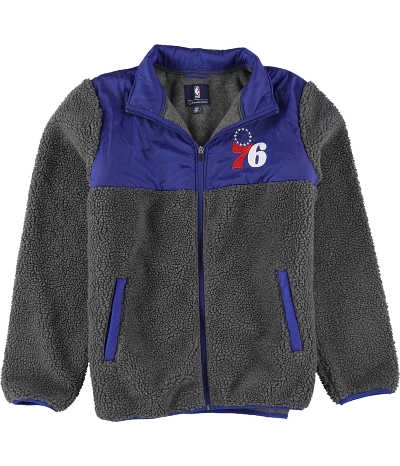 G-III Sports Mens Philadelphia 76ers Fleece Jacket