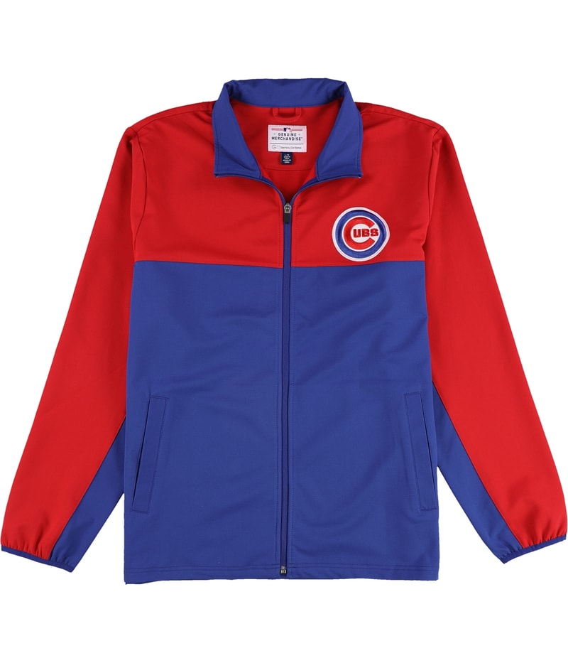 G-III Sports Mens Chicago Cubs First Base Track Jacket