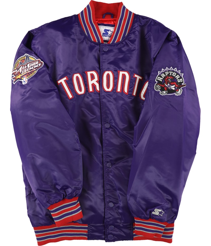 STARTER Mens Toronto Raptors Varsity Jacket