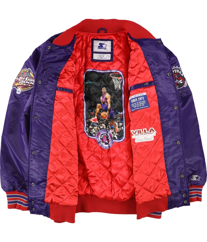 STARTER Mens Toronto Raptors Varsity Jacket