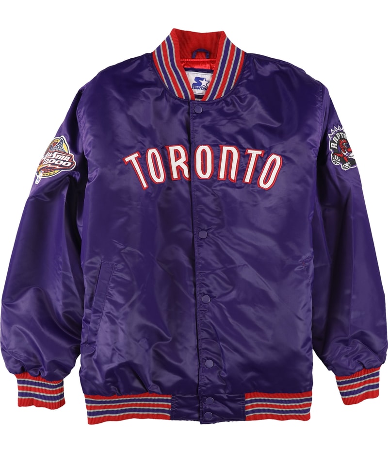 STARTER Mens Toronto Raptors Varsity Jacket
