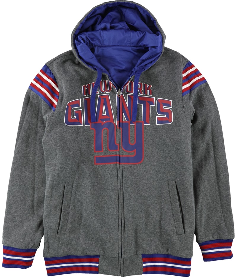 G-III Sports Mens NY Giant Hooded Reversible Jacket
