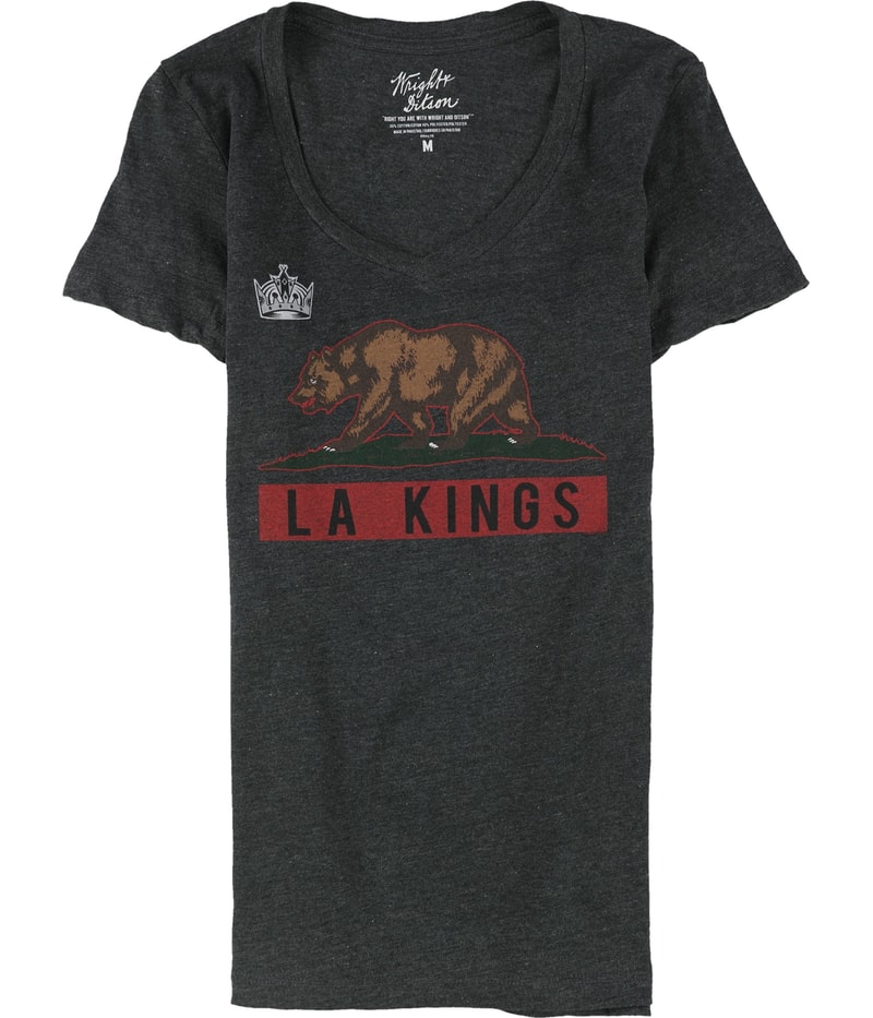 Wright & Ditson Womens LA Kings Bear Graphic T-Shirt